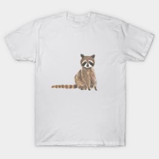 raccoon watercolor T-Shirt